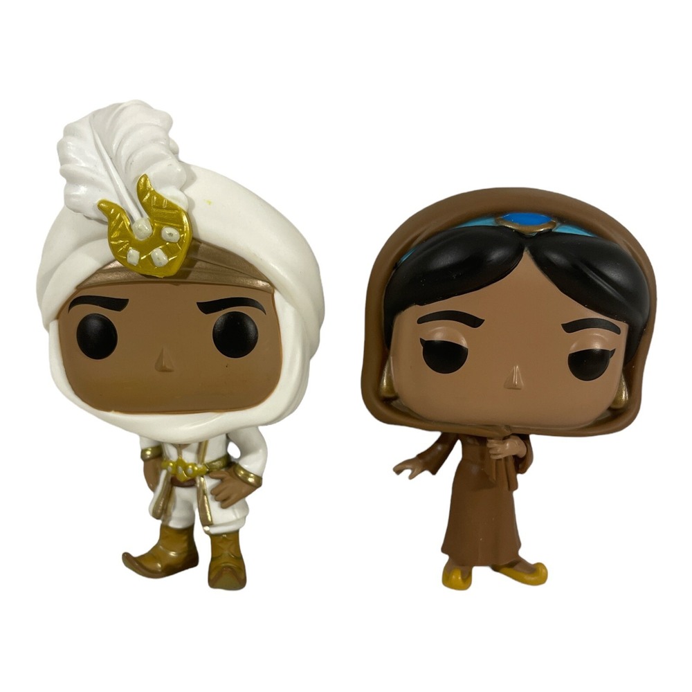 Funko Pop Disney Aladdin - Jasmine And Prince Ali Loose Lot OOB T2-52